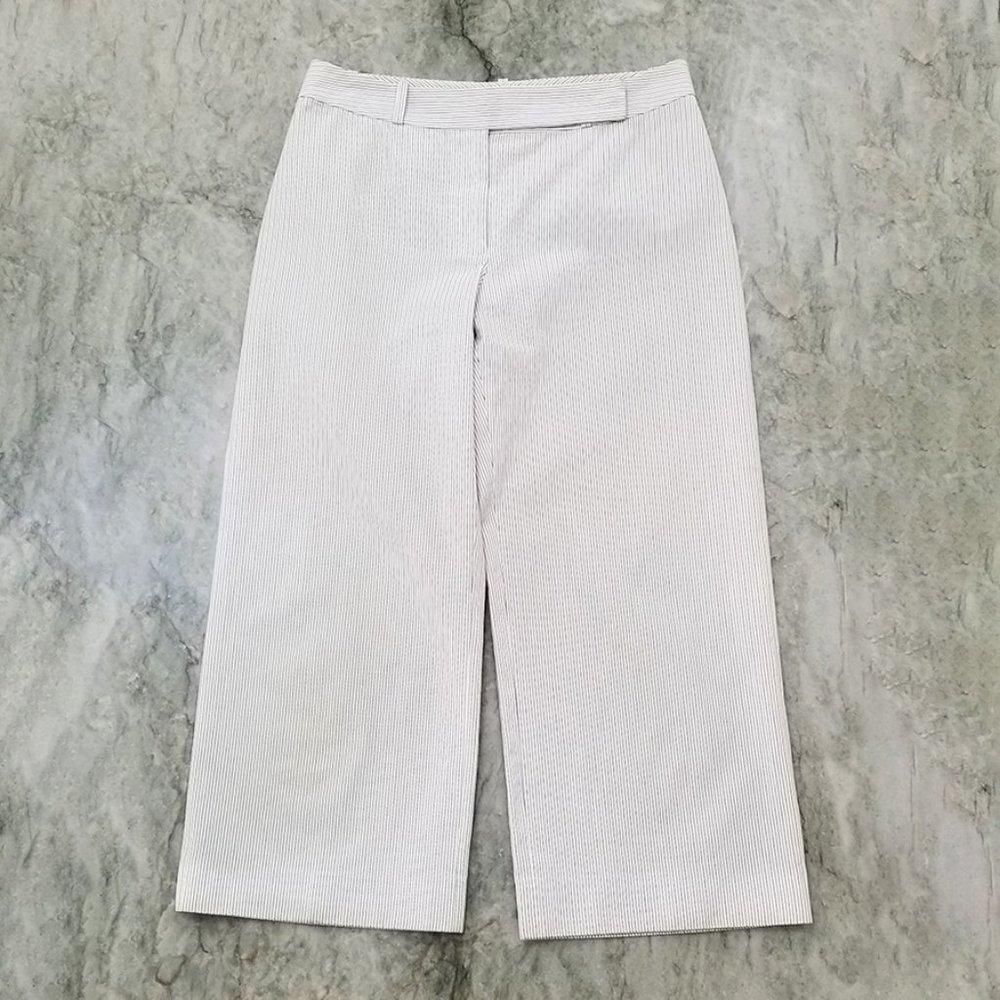 Celine | Wide Leg Stripe Pants